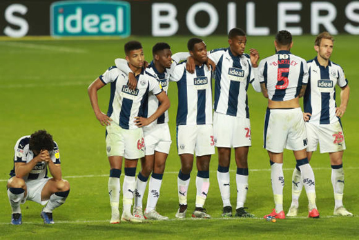 Đấu súng thất bại, West Brom tan mộng thăng hạng EPL Đấu súng thất bại, West Brom tan mộng thăng hạng EPL