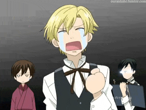 Image result for overreaction gif anime