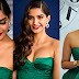 Sonam Kapoor looks Hot Sexy in Green Dress | Sonam Kapoor Hot Cleavage Show