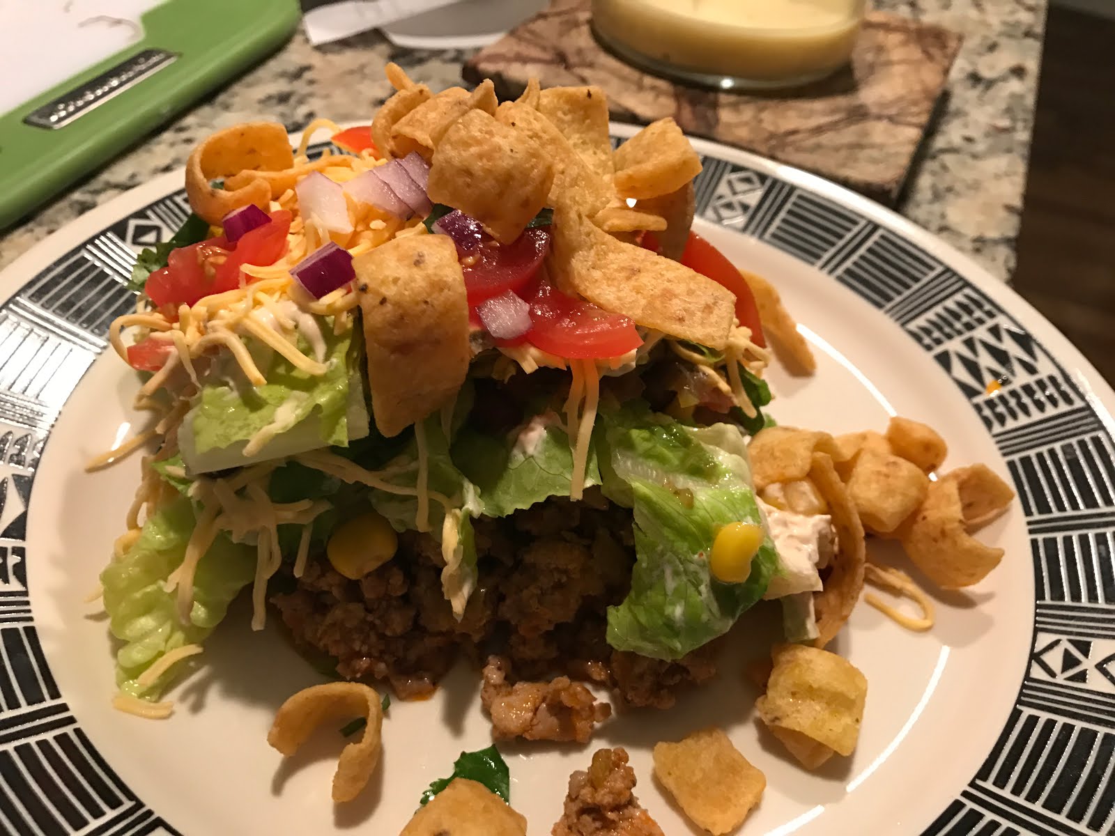 MakeAhead Layered Taco Salad