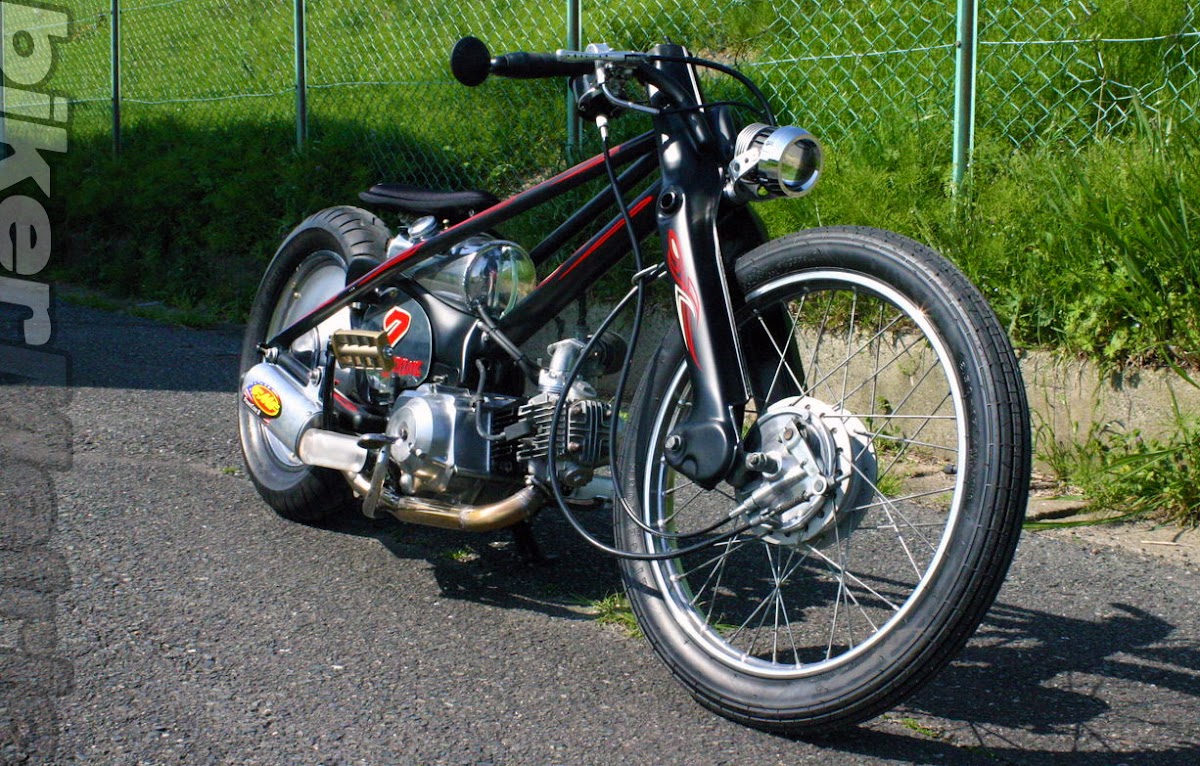 90cc super cub chopper | psyclooz