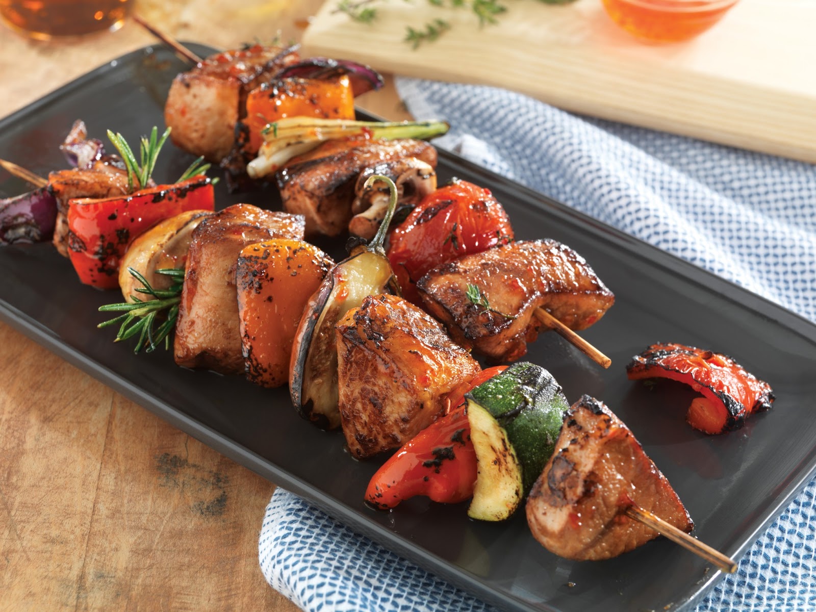 BUSHABROWNE RECIPES BUSHA'S PORK KEBABS