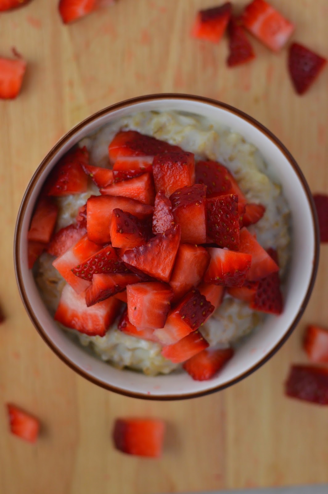 Strawberries and Cream Oatmeal