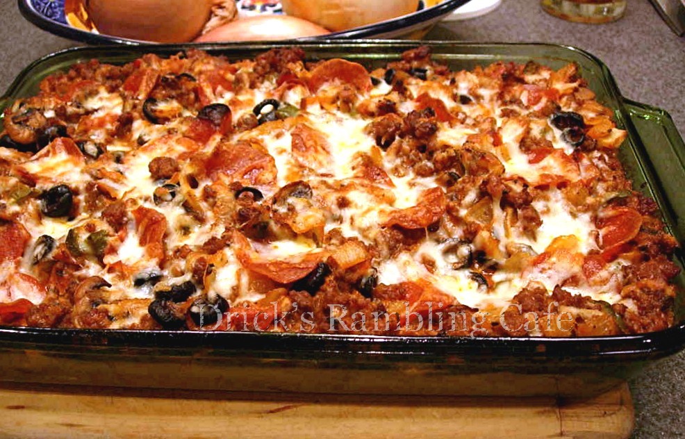 Pizza Top Casserole (Lasagna)