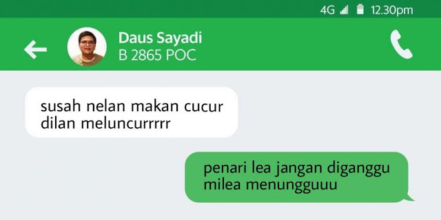 Pikiran Ngeres Jangan Baca, Chat Kocak Driver Ojol yang Bikin Gagal Fokus Pikiran Ngeres Jangan Baca, Chat Kocak Driver Ojol yang Bikin Gagal Fokus