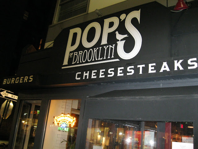 Cheesesteaks aren't the first thing you think of when you think about dining in New York, but they might be next time you visit Pop's of Brooklyn