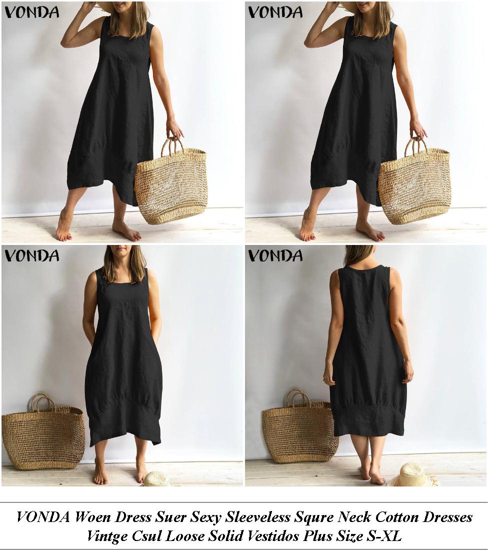 Lack Lace Dress Short In Front Long In Ack - Ladies Golf Clearance Sale - Womens Dresses Sale Online India