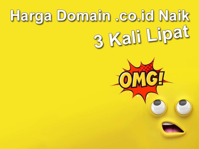 harga domain .co.id naik