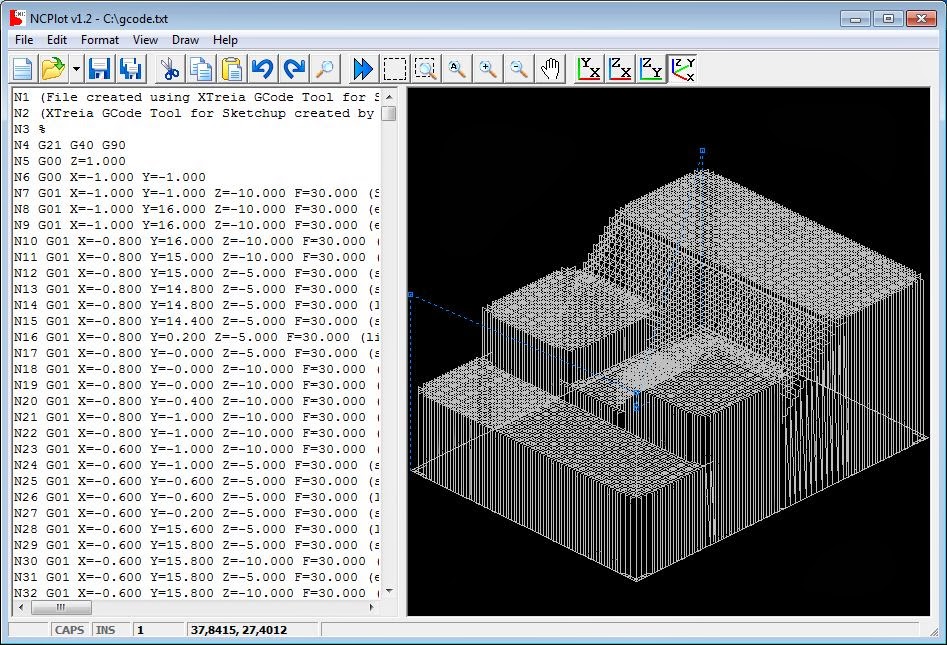 Paciente8159's Lab SketchUp 3D to GCode plugin