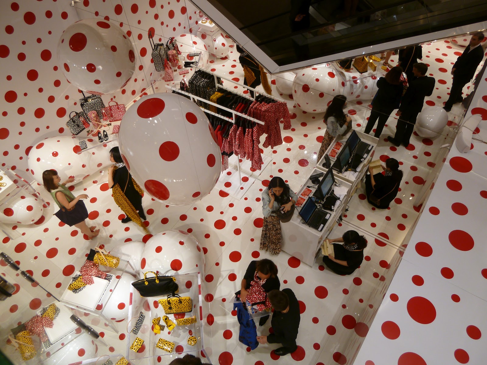 EVERYTHING HAPPENS FOR A REASON - LILI BONNET: YAYOI KUSAMA FOR LOUIS VUITTON