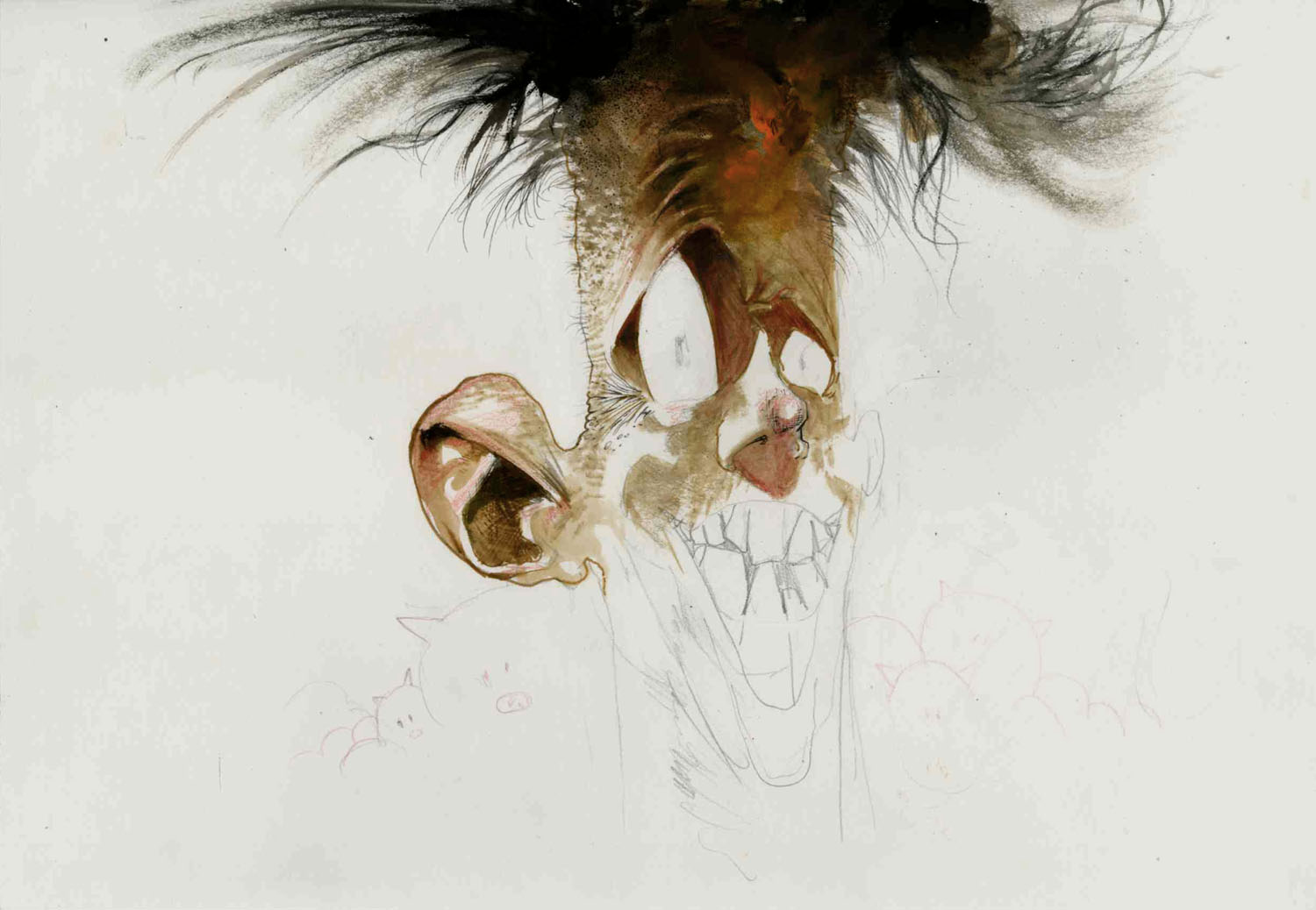 The design llama Sam Kieth art my favorite