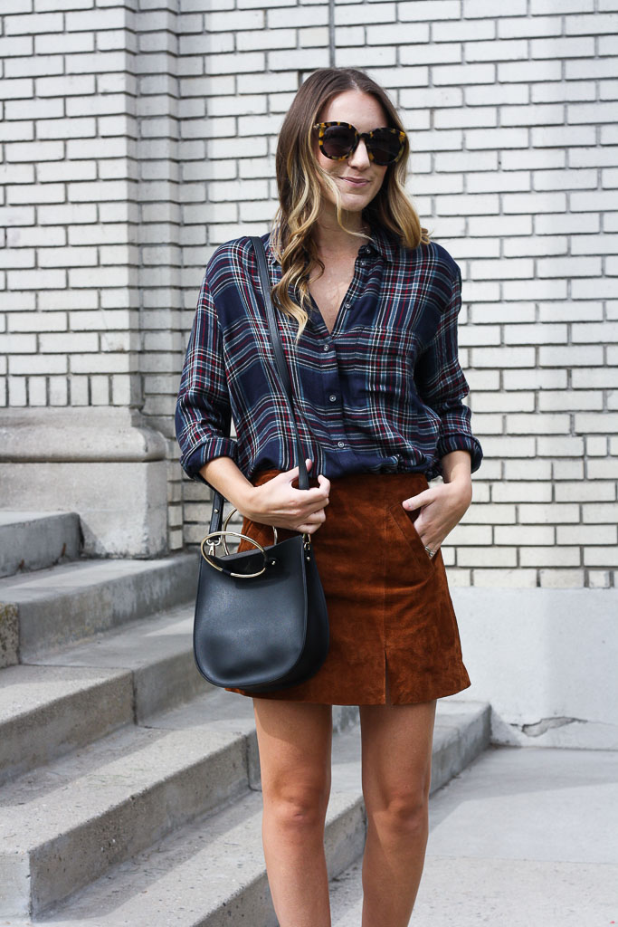 3 Ways to Wear a Plaid Button Down - Twenties Girl Style
