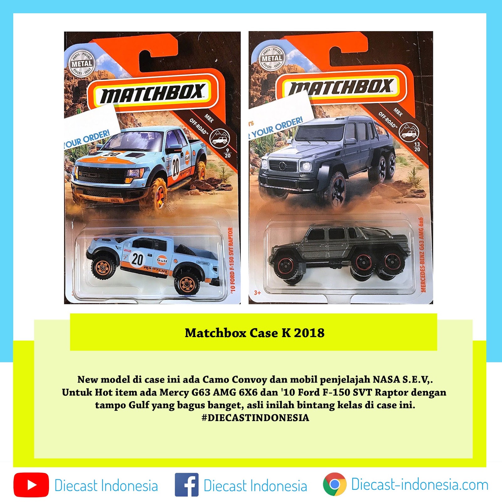 matchbox diecast 2018