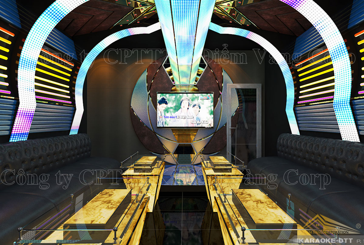Thiết kế phòng karaoke 3D Ảnh Full chất lượng cao 2