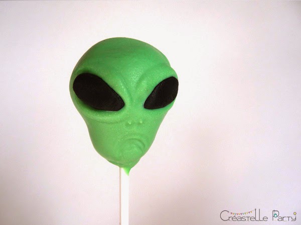 cake pops alien / extra-terrestre