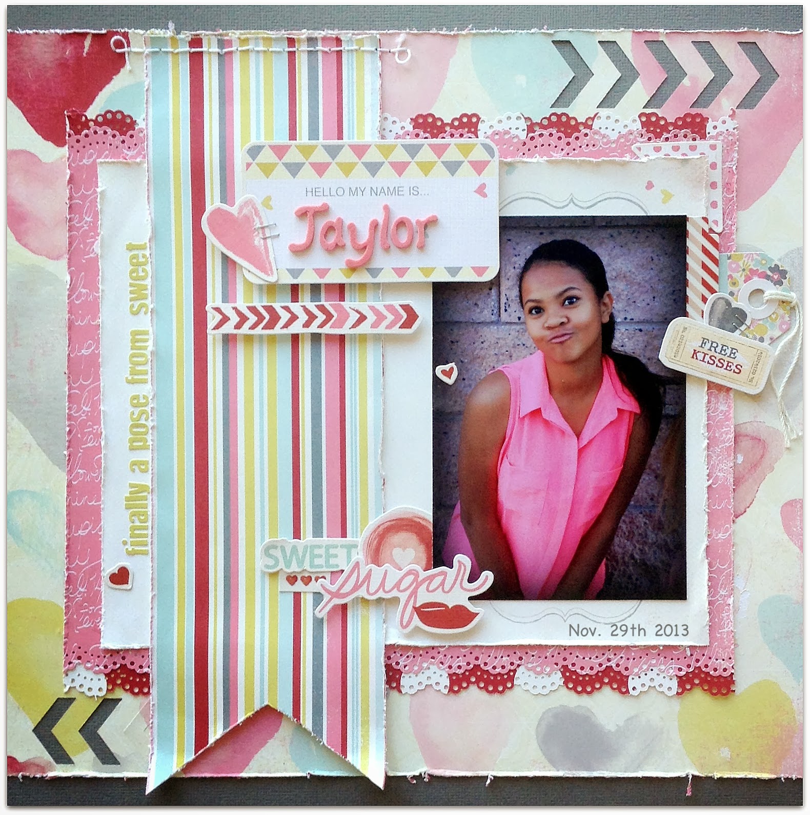 Rochelle Spears February The ScrapRoom Kit Layouts