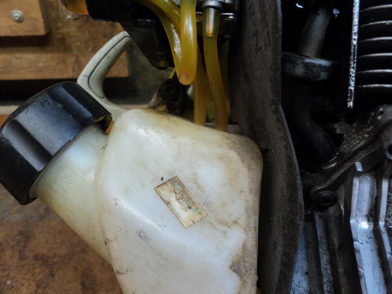 Rouge River Workshop: Fuel Line Tubing Nipples For Small Engine Fuel Tanks