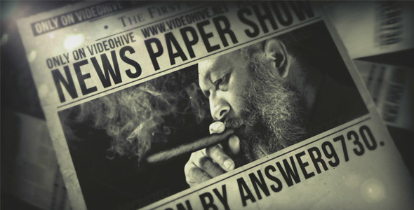 VideoHive News Paper Show