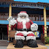 Papai Noel do Cambui chega em grande estilo para desejar Feliz Natal para turistas e moradores