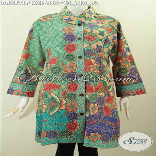 model blus batik modern lengan panjang model blus batik modern lengan panjang
