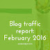 February 2016 Traffic Report