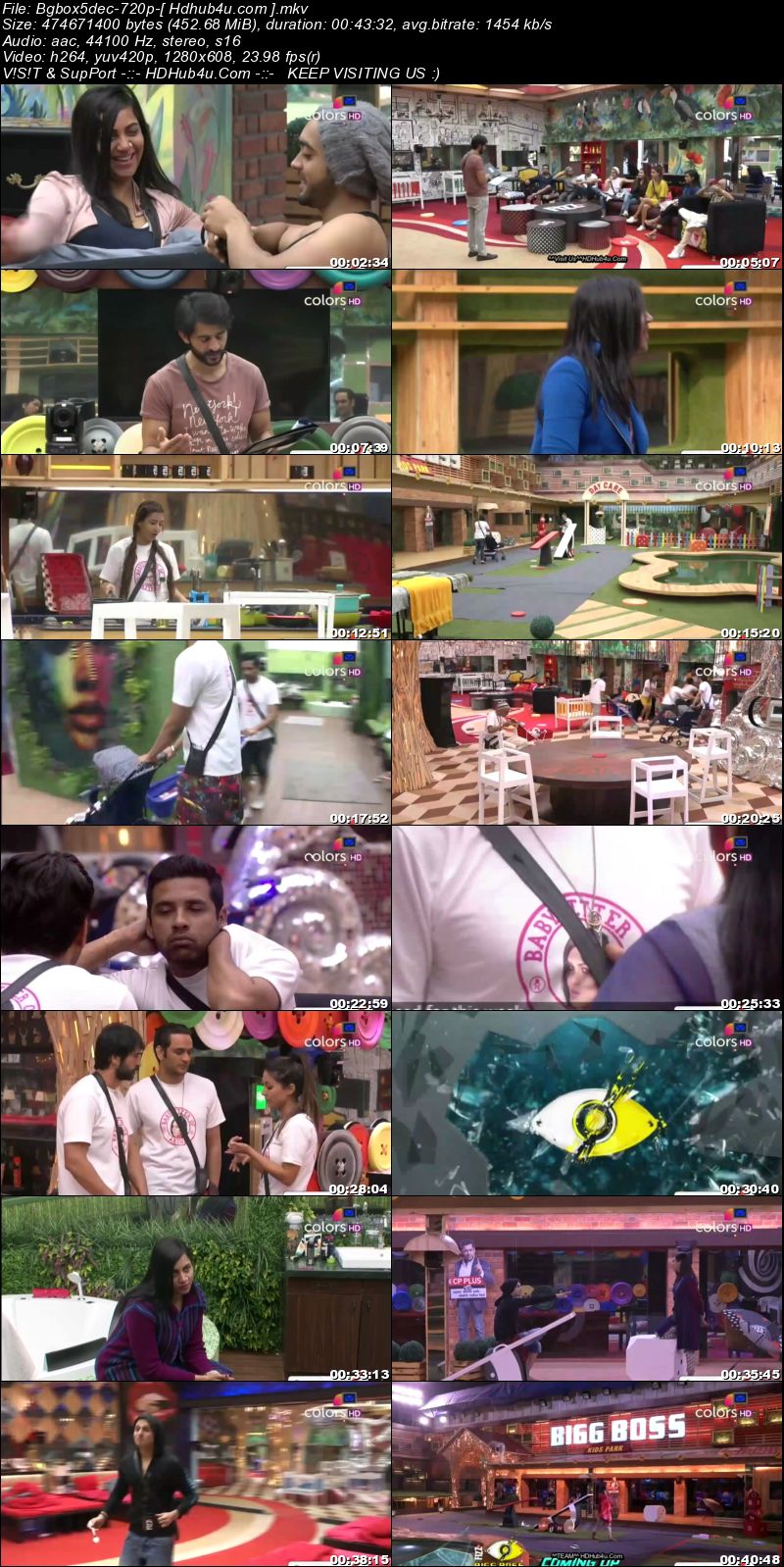 Bigg Boss S11E66 5th December 2017 HDTV 480p 200MB Download