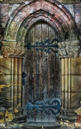 Rosslyn Chapel door