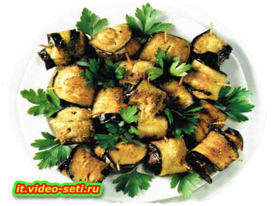 Involtini di melanzane Involtini di melanzane
