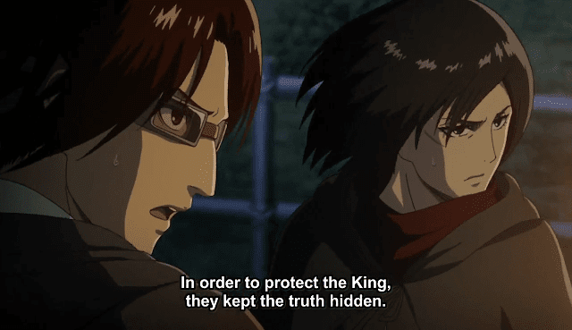 Hange Zoe & Mikasa - Attack on Titan Season 3 Episode 5 Reply Hange Zoe & Mikasa - Attack on Titan Season 3 Episode 5 Reply