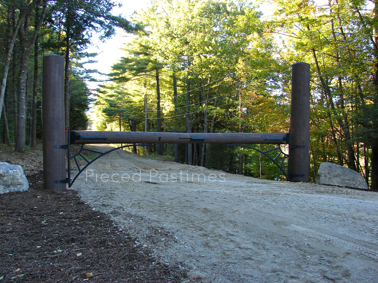 Pieced Pastimes Pole Gate Entrance Part 3 Completion
