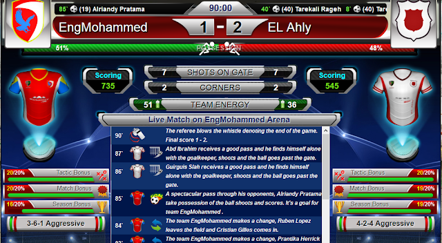 ثلاث ارباع كيف تكتب شرح بالصور كيف أرفع من اسكور فريقي في لعبة جول تايكون Team score in