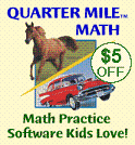 We love Quarter Mile Math!