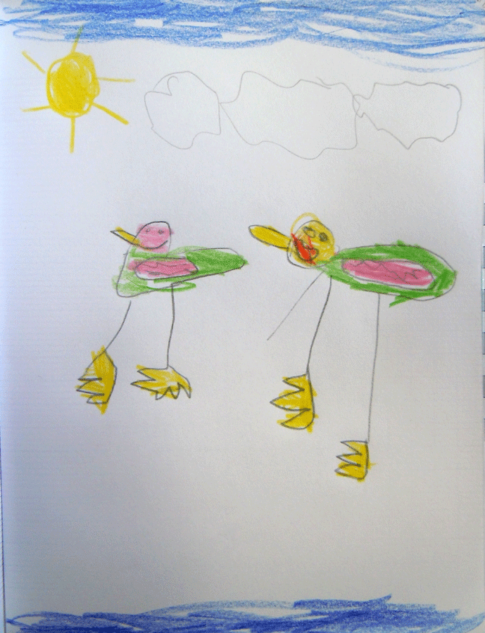 Lundi Les Canards Vont à La Mare