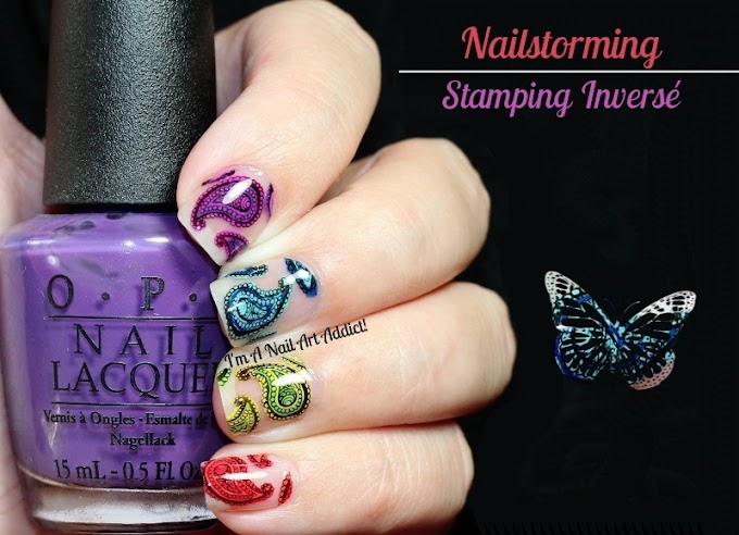#Nailstorming // Reverse Stamping