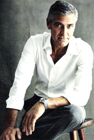 George Clooney Foto de George Clooney con canas