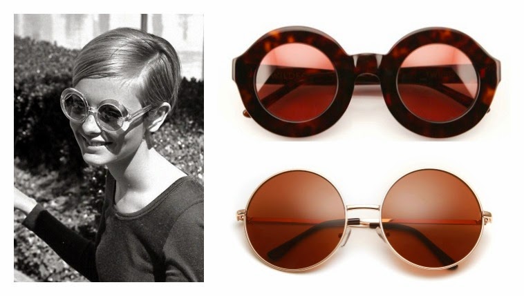gafas de montura redonda Sunglasses Trends 2014