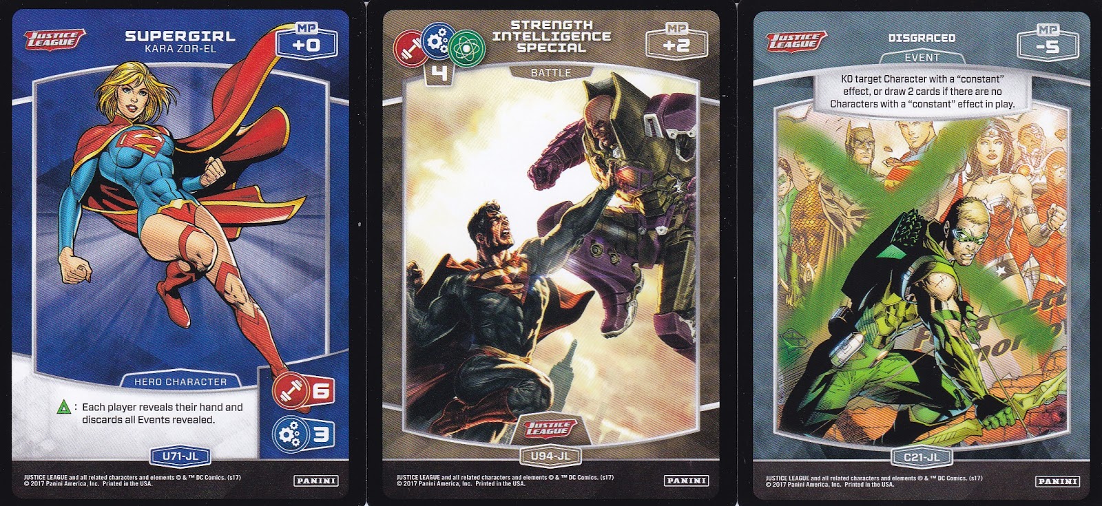 Nothing If Not Random Justice League MetaX Trading Card Game Cards
