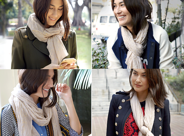 Shop www.stelladot.com/wcfields from 11/17-11/23 and get the Westwood Metallic Trellis Scarf for $14.99 when you spend $50 or more! While supplies last.