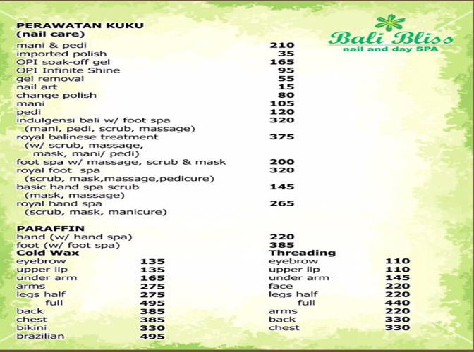 Bali Bliss Massage Price Bali Gates Of Heaven