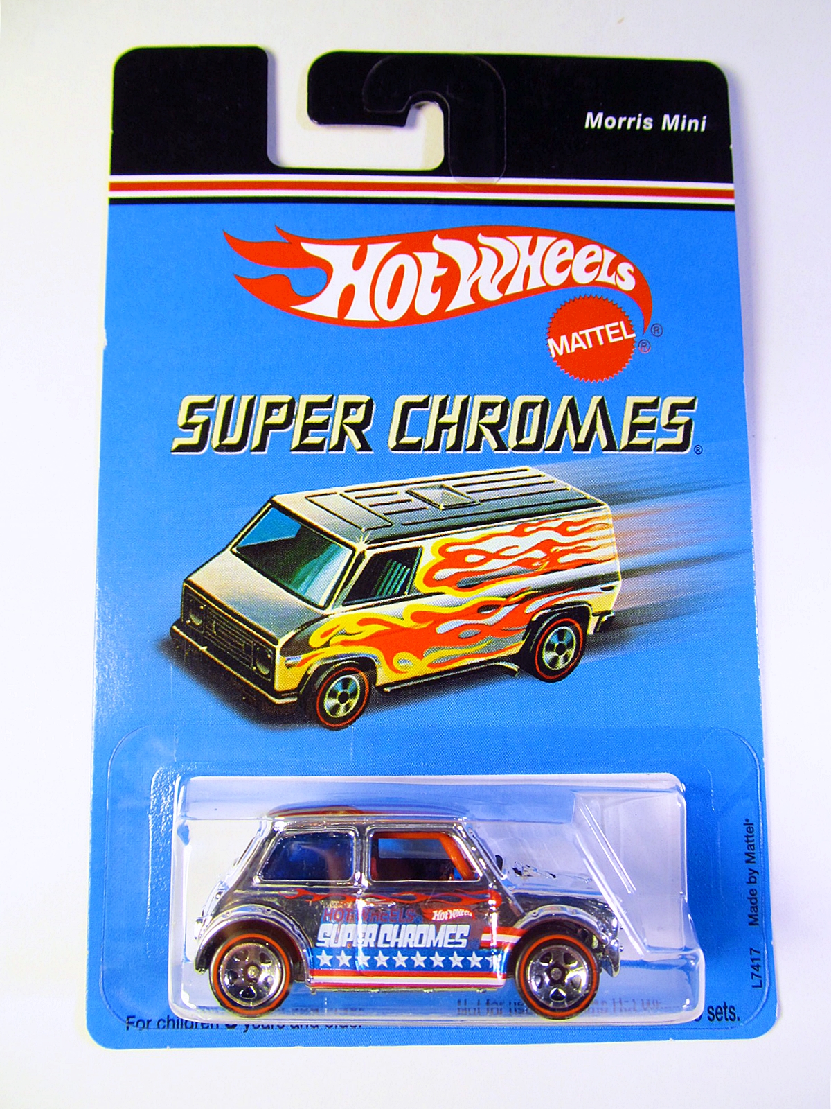 Hot Wheels Super Chromes Morris Mini cooper