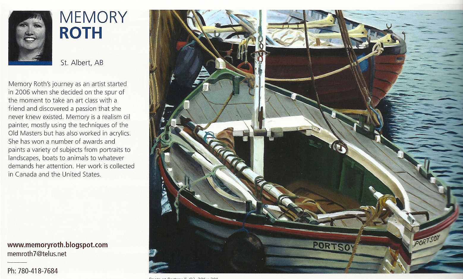 Memory Roth Artist - Painting Memories: NOA Magazine