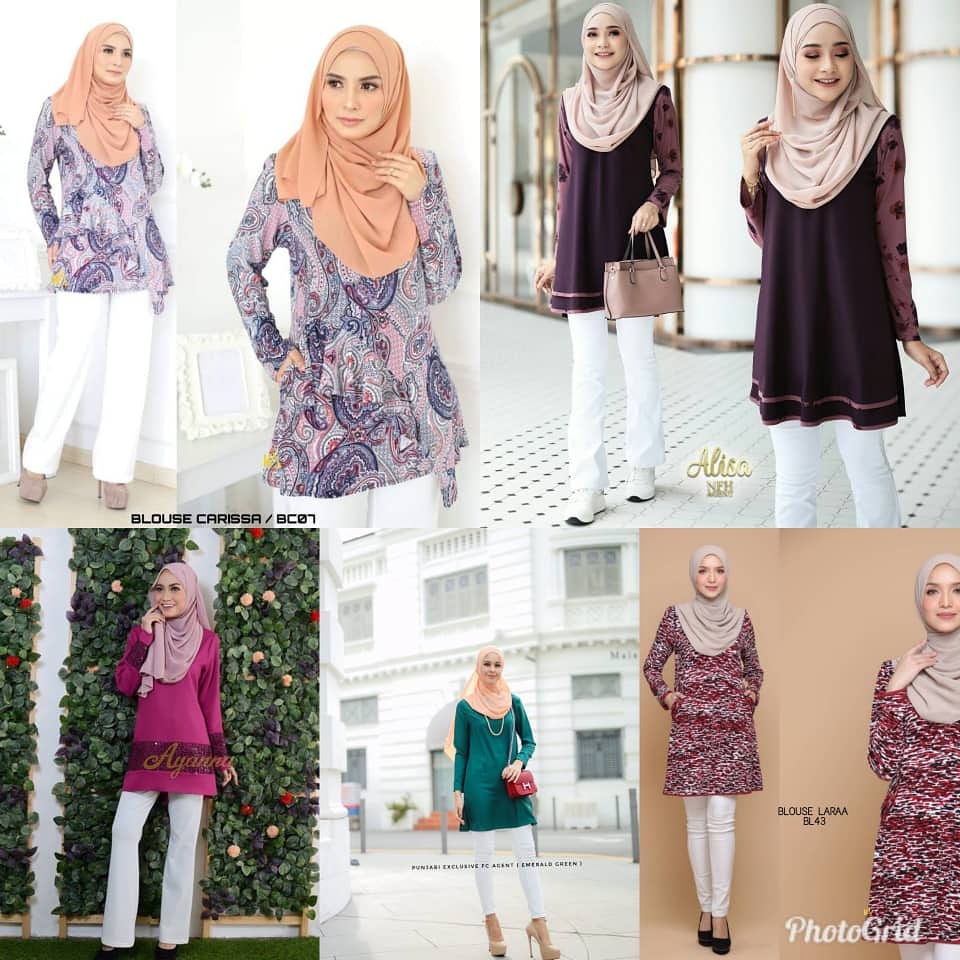 Mcm mcm.blouse ada. Paling best plus size pun ada tau