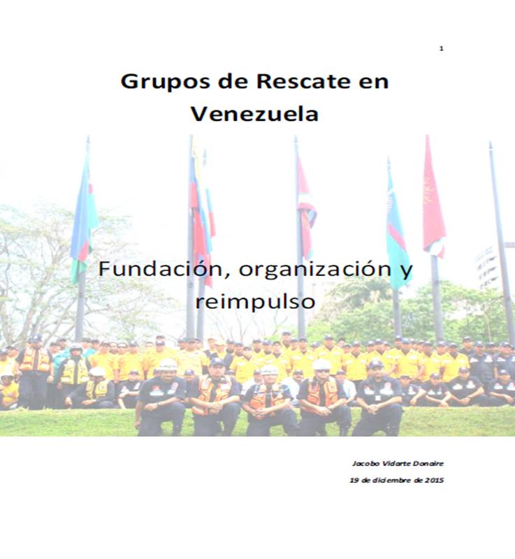 LIBRO: Grupos de Rescate en Venezuela