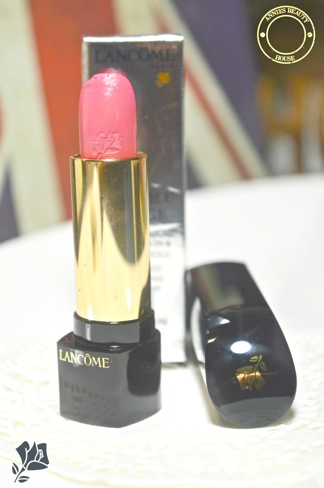 LANCÔME L'Absolu Rouge Rose Bourbon 257 -  Detail picture open lipstick