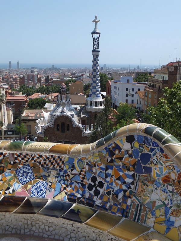 barcelone gaudi parc guell