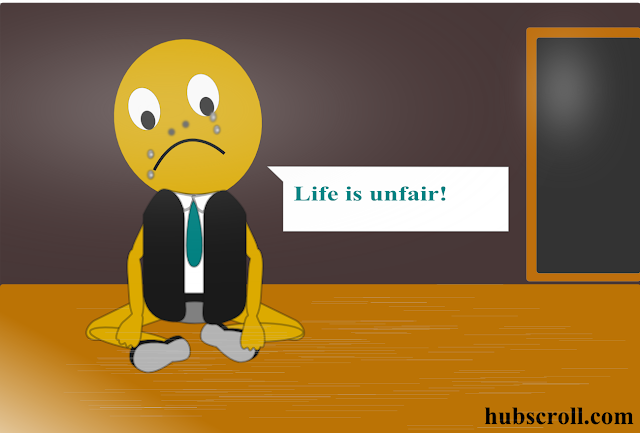 life is sad and hard
