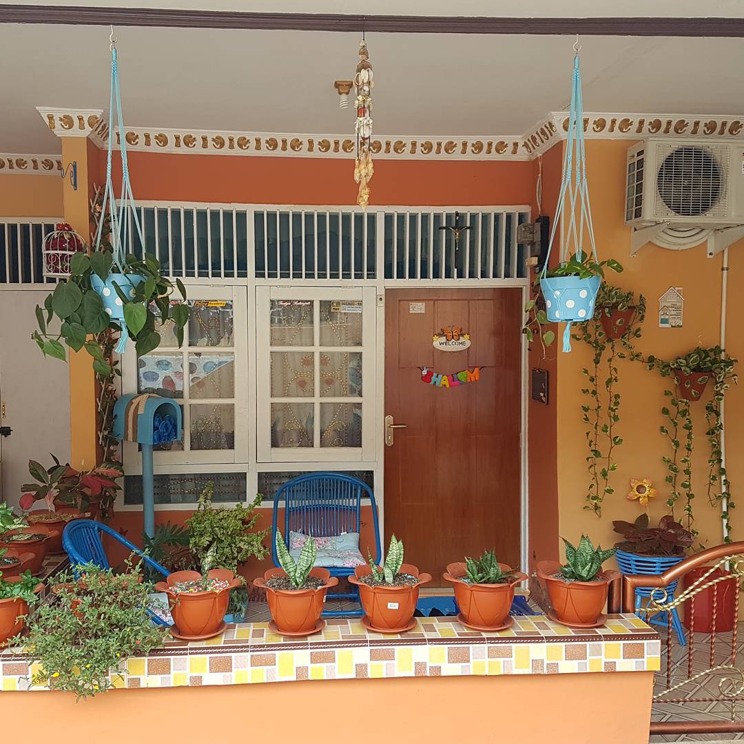 Teras Rumah Kampung Sederhana | Dekorhom