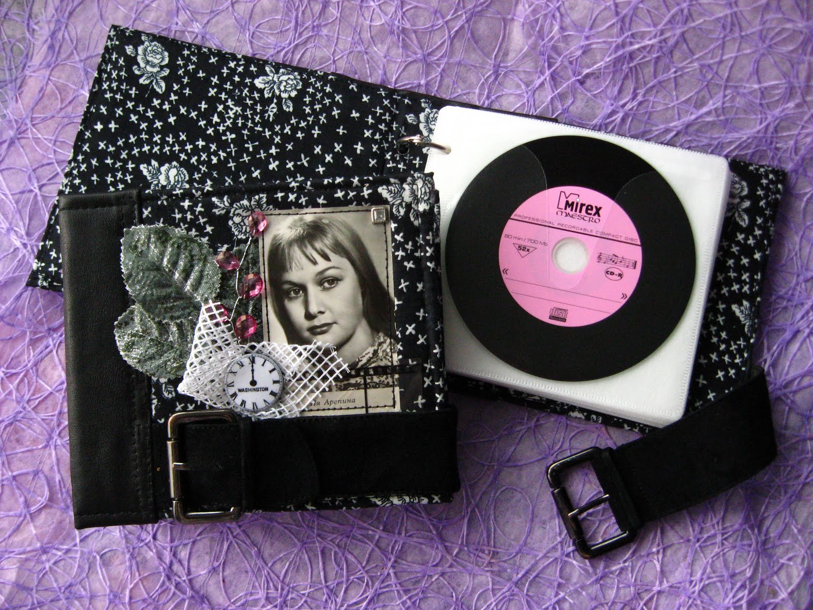 Скрап-комнатка 4КоТа: Альбомы для дисков "Забытые имена"