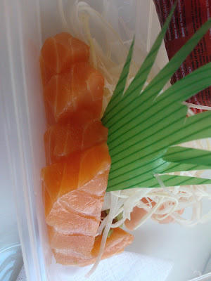 Salmon Sashimi Obento Bristol