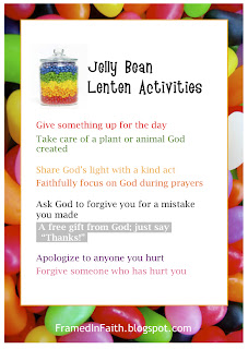 Framed in Faith: Jelly Beans and Jesus